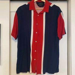 Zara Stripped Casual shirt in S